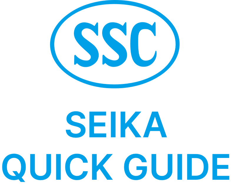 Seika Quick Guide