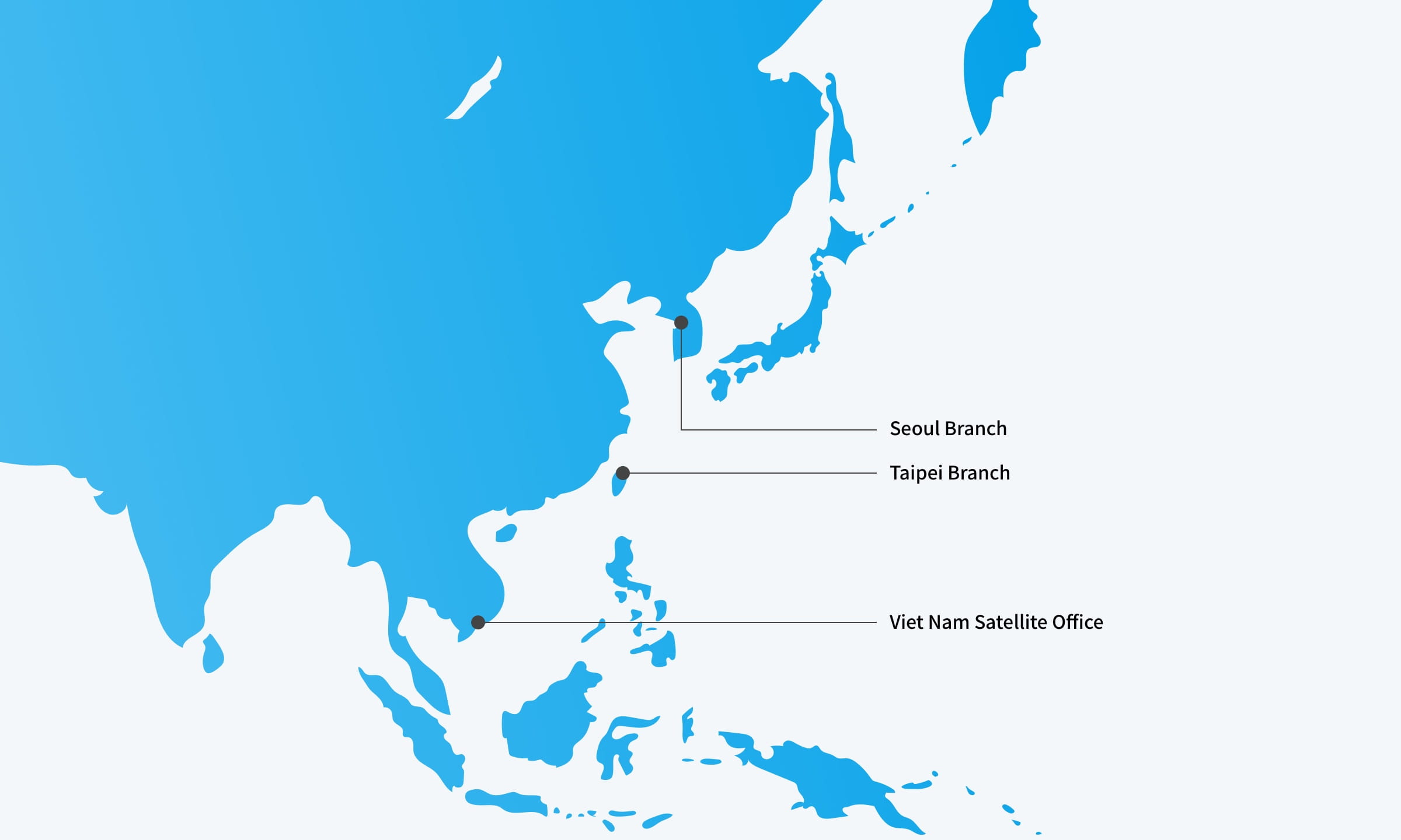 Map of overseas bases