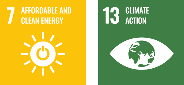 SDGS 7.AFFORDABLE AND CLEAN ENERGY 13.CLIMATE ACTION